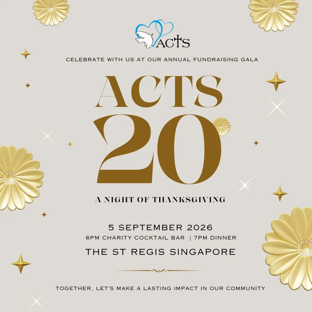 ACTS Singapore Gala Dinner 2026 ACTS Singapore Gala Dinner